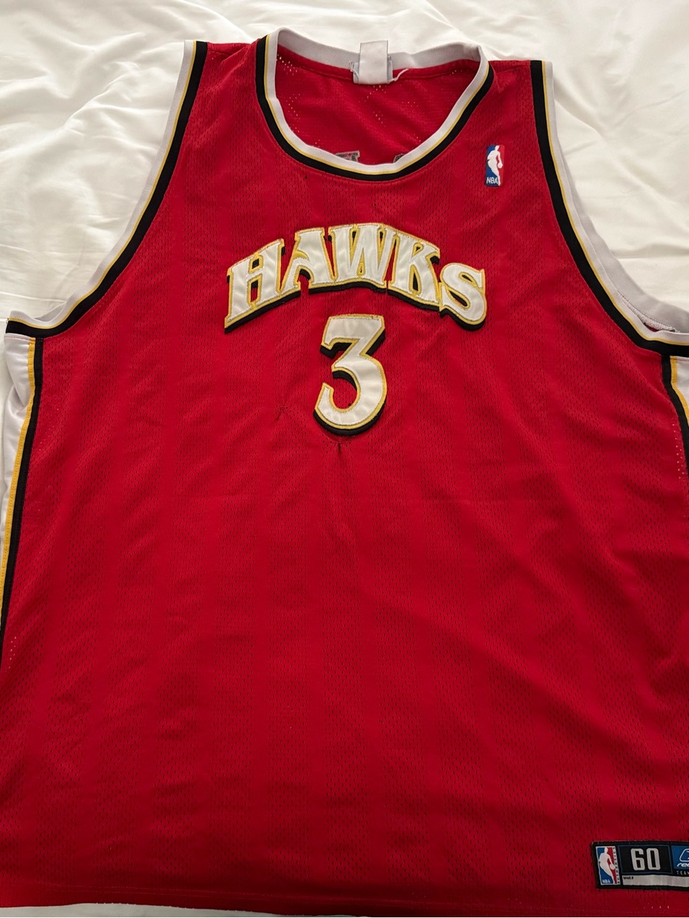 Vintage Shareef Abdur-Rahim Atlanta Hawks Reebok NBA Jersey size 60/ 4XL.